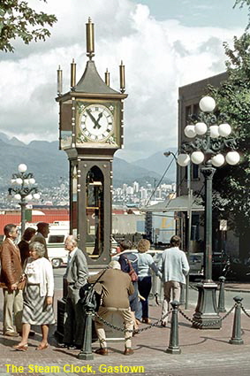  The Steam Clock, Gastown, Vancouver, BC, Canada