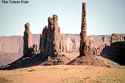The Totem Pole, Monument Valley, AZ, USA