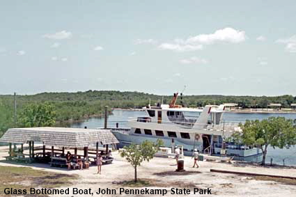  Glass Bottomed Boat by Visitor Center, John Pennekamp State Park, FL, USA