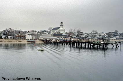  Wharves at Provincetown, Cape Cod, MA, USA