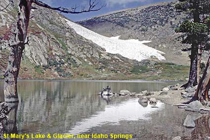  St Mary's Lake & Glacier, near Idaho Springs, CO, USA