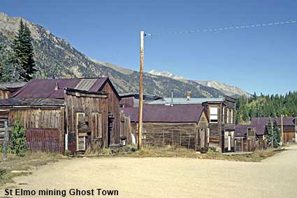 St Elmo mining Ghost Town, CO, USA St Elmo mining Ghost Town, CO, USA