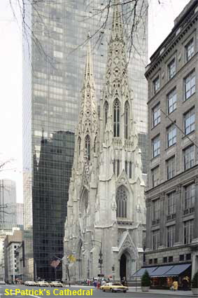  St Patrick's cathedral, 5th Ave & 50th St, Manhattan, New York City, NY, USA