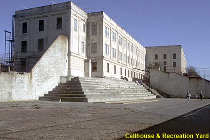  Cellhouse & Recreation Yard, Alcatraz, CA, USA