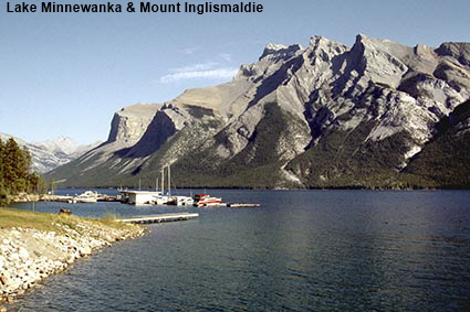  Lake Minnewanka & Mount Inglismaldie, Alberta, Canada