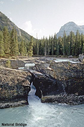 Natural Bridge, Yoho National Park, BC, Canada