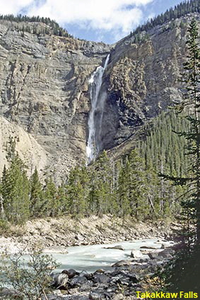  Takakkaw Falls, Yoho National Park, BC, Canada