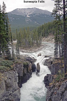  Sunwapta Falls, Jasper National Park, Alberta, Canada