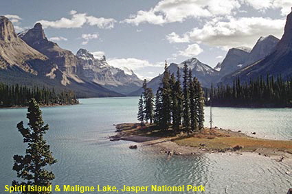 Spirit Island & Maligne Lake, Jasper National Park, Alberta, Canada