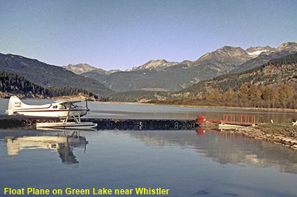  Float Plane on Green Lake near Whistler, BC, Canada