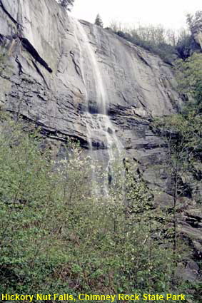 Hickory Nut Falls, Chimney Rock Park, NC, USA