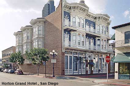 Horton Grand Hotel , Gaslamp Quarter, San Diego, CA, USA Horton Grand Hotel , Gaslamp Quarter, San Diego, CA, USA