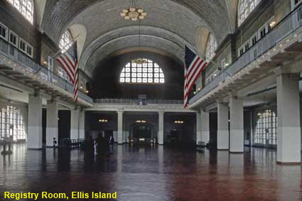  Registry Room, Ellis Island, New York, NY, USA