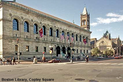  Boston Library, Copley Square, Boston, MA, USA