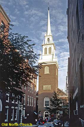  Old North Church, Boston, MA, USA