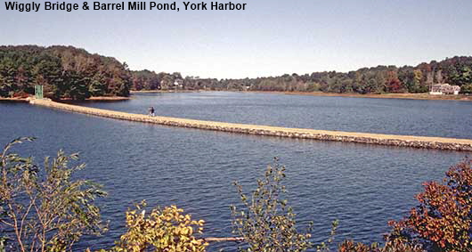  Wiggly Bridge & Barrel Mill Pond, York Harbor, ME, USA