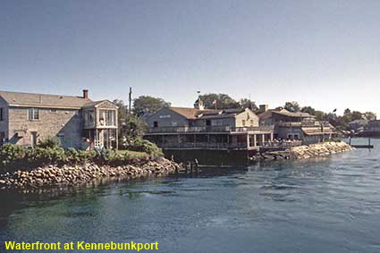 Waterfront at  Kennebunkport, ME, USA