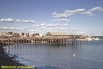  Waterfront at Rockland, ME, USA