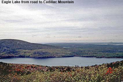  Eagle Lake from road to Cadillac Mountain, Acadia National Park, ME, USA
