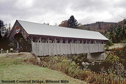  Bennett Covered Bridge, Wilsons Mills, ME, USA