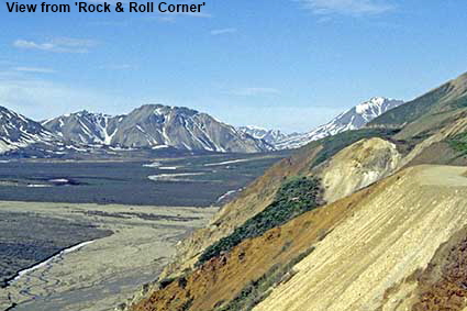  View from 'Rock & Roll Corner', Denali National Park, AK, USA