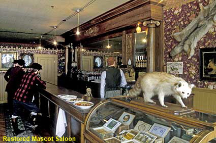  Restored Mascot Saloon, Hotel, Skagway, AK, USA