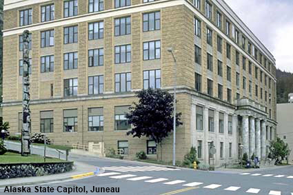 Alaska State Capitol, Juneau, AK, USA