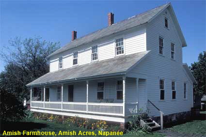 Amish Farmhouse, Amish Acres, Napanee, IN, USA