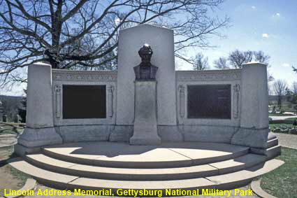 Lincoln Address Memorial, Gettysburg National Military Park, Pennsylvania (PA), USA
