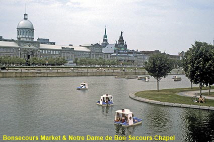  Bonsecours Market & Notre Dame de Bon Secours Chapel, Montr�al, Qu�bec, Canada
