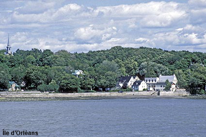  Île d'Orléans from MV Louis Jolliet, Québec, Canada