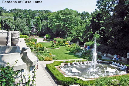  Gardens of Casa Loma, Toronto Ontario, Canada