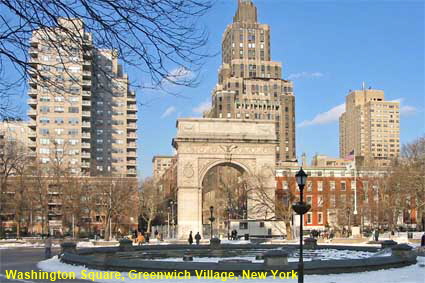  Washington Square, Greenwich Village, New York, NY, USA