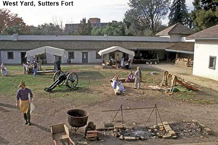  West Yard, Sutters Fort, Sacramento, CA, USA