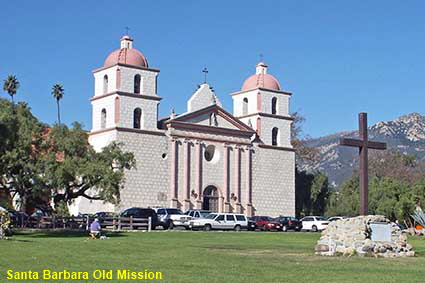 Santa Barbara Old Mission, CA, USA