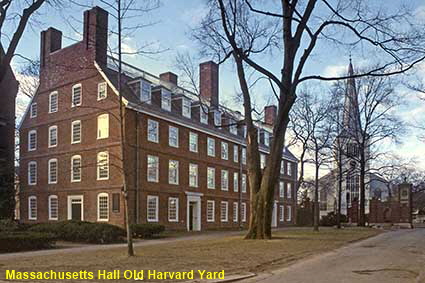  Massachusetts Hall (1720) Old Harvard Yard, Cambridge, MA, USA