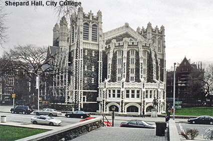  Shepard Hall, City College NY, New York City, NY, USA