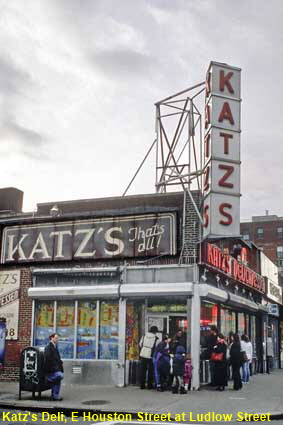  Katz's Deli, E Houston Street at Ludlow St, New York City, NY, USA