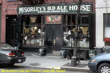 McSorley's Old Ale House, E. 4th Street, New York City, NY, USA