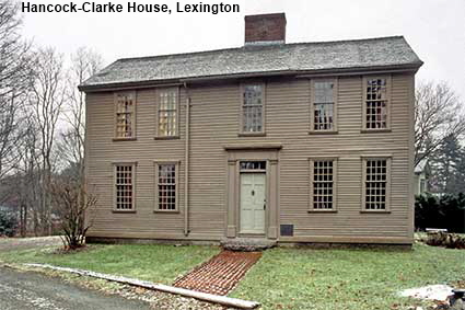  Hancock-Clarke House (c1700), Lexington, MA, USA