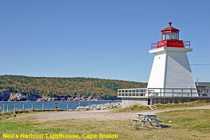  Neil's Harbour Lighthouse, Cape Breton, NS, Canada