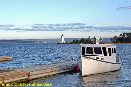 Bras d�Or Lakes at Baddeck, NS, Canada