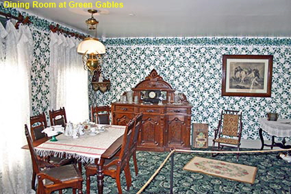 Dining Room, Green Gables, Cavendish, PEI, Canada