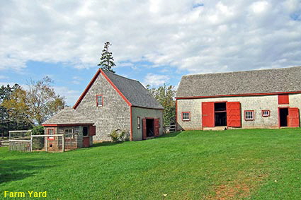  Barns, Orwell Corner Historic Village, PEI, Canada