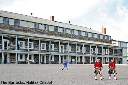 The Barracks, Halifax Citadel, NS, Canada