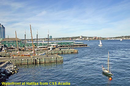  Waterfront at Halifax from 'Acadia', NS, Canada