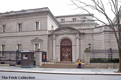  Exterior of the Frick Collection, New York, NY, USA