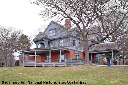Sagamore Hill National Historic Site, Oyster Bay, Long Island, NY, USA