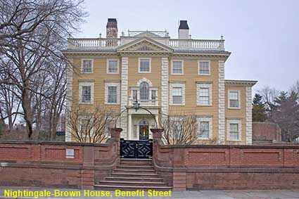  Nightingale-Brown House, Benefit Street, Providence, RI, USA