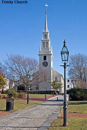 Trinity Church, Newport, Rhode Island, RI, USA